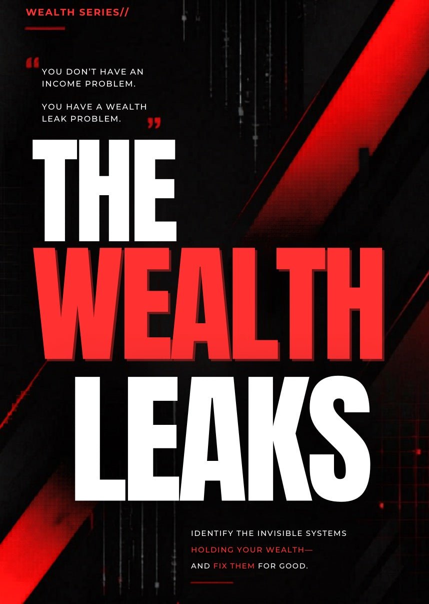 The wealth leak(the moment that solves everyone’s problem)