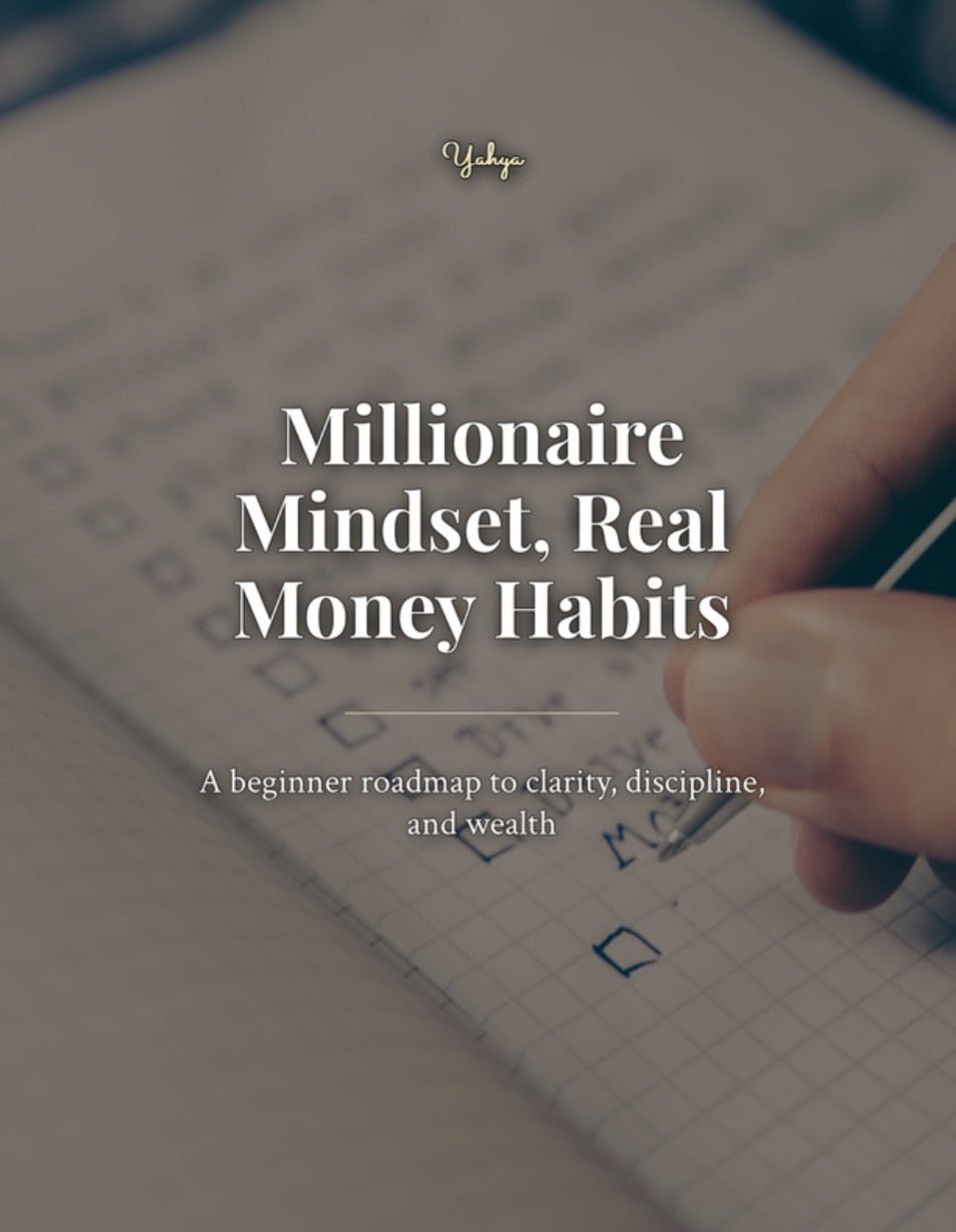 Millionaire mindset,Real money habits